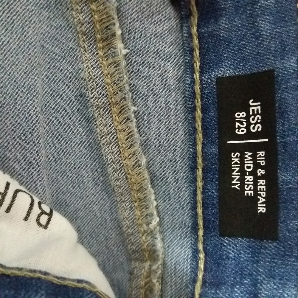 Buffalo ladies Jess rip&repair jeans - Picture 6 of 8